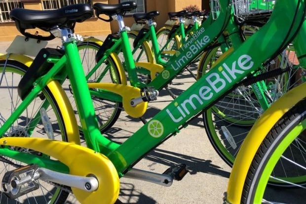 Alphabet And Uber Spend In Bike Sharing Company Lime